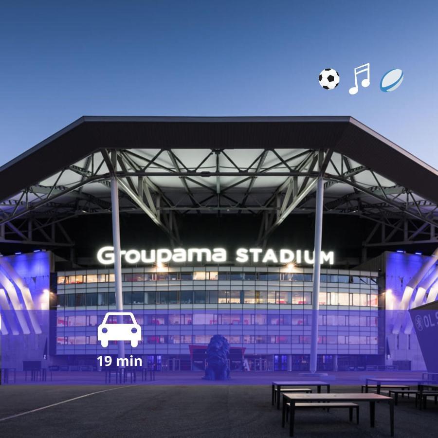 شقة Le Petit Cocon - Parking Prive - Lyon Sud Vénissieux المظهر الخارجي الصورة