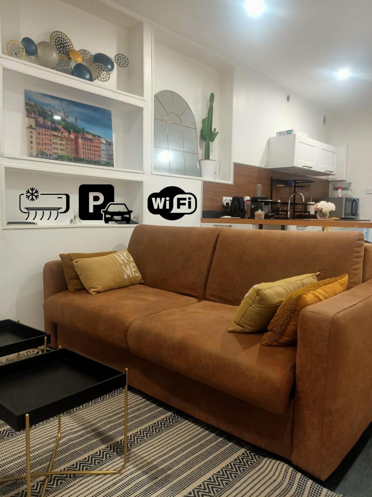 شقة Le Petit Cocon - Parking Prive - Lyon Sud Vénissieux المظهر الخارجي الصورة